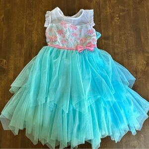 Jona Michelle Girls 4T Dress Party Easter Egg Hunt Spring Birthday Pictures 💕